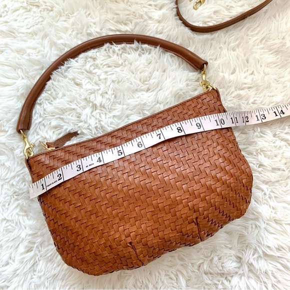 NEW Clare V. Petit Moyen Messenger Bag Woven Leather NWOT - Picture 14 of 16